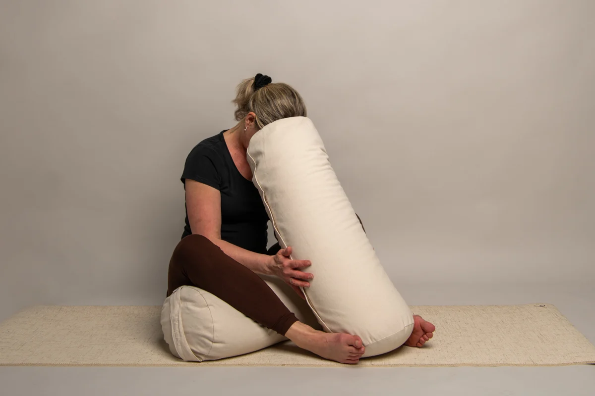 Yogapositionen Fjärilen